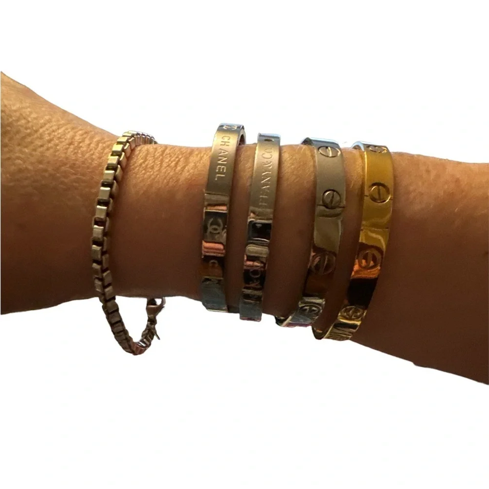 WHAT is Love? Bracelets Unisex Bridesmaids Gift Sizes 16 - 21 - Picture 13 of 13